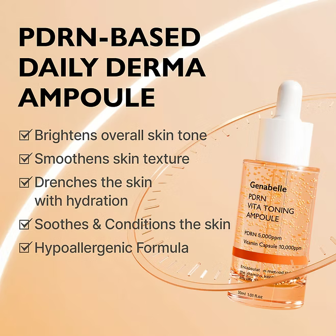 Genabelle - PDRN Vita Toning Ampoule - Beauty Station by Rafia