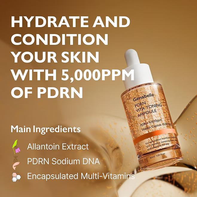 Genabelle - PDRN Vita Toning Ampoule - Beauty Station by Rafia