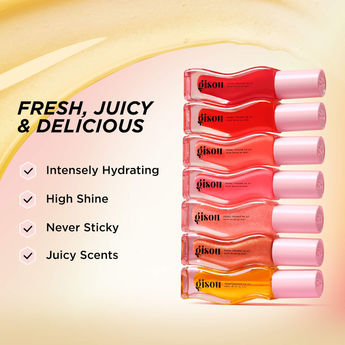 Gisou - Honey Infused Lip Oil - Beauty Station by Rafia