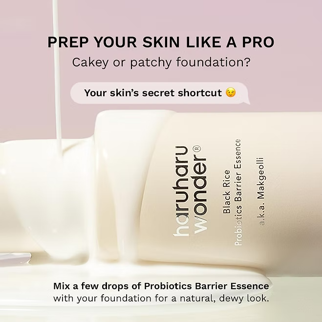 HARUHARU WONDER - Black Rice Probiotics Barrier Essence