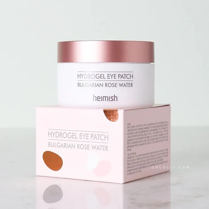 Heimish - Bulgarian Rose Water Hydrogel Eye Patch (60 pcs) - Beauty Station by Rafia