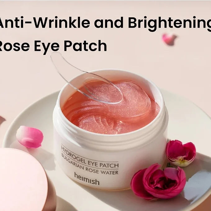 Heimish - Bulgarian Rose Water Hydrogel Eye Patch (60 pcs) - Beauty Station by Rafia