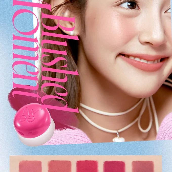 Fwee - Lip & Cheek Blurry Pudding Pot - Beauty Station by Rafia