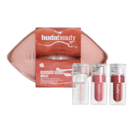 Huda Beauty - Glossiest Gloss Trio - Beauty Station by Rafia