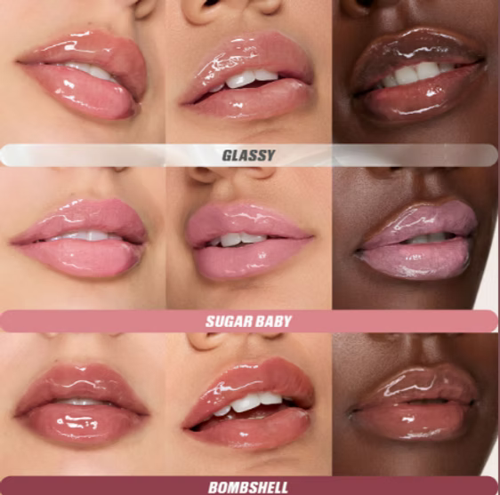 Huda Beauty - Glossiest Gloss Trio - Beauty Station by Rafia