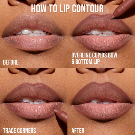 Huda Beauty - Lip Contour Liner Mini Duo (Blushed Pinks) - Beauty Station by Rafia