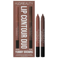 Huda Beauty - Lip Contour Pencil Duo (Yummy Browns) - Beauty Station by Rafia