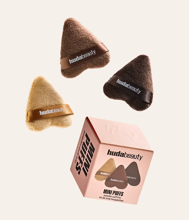 Huda Beauty - Mini Puffs Powder Puff Trio