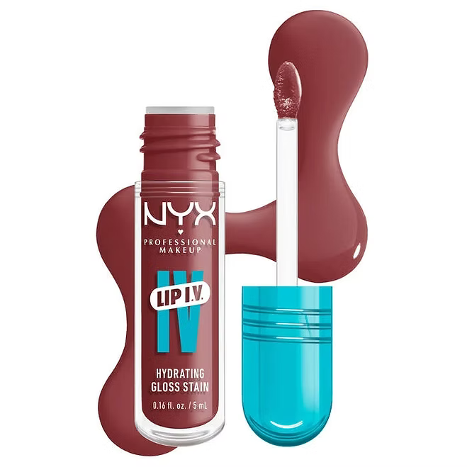 Nyx - Lip I.V. Hydrating Lip Gloss Stain - Beauty Station by Rafia