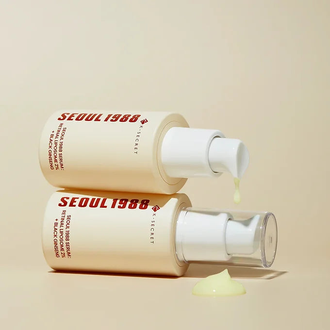 Ksecret - Seoul 1988 Serum : Retinal Liposome 2% + Black Ginseng - Beauty Station by Rafia