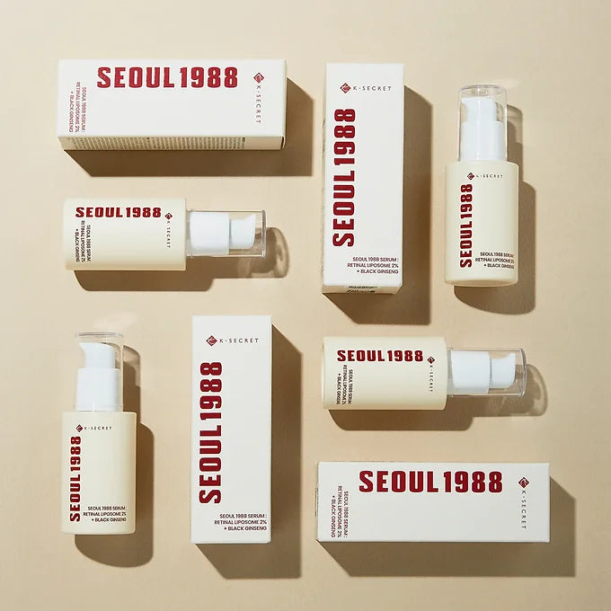 Ksecret - Seoul 1988 Serum : Retinal Liposome 2% + Black Ginseng - Beauty Station by Rafia