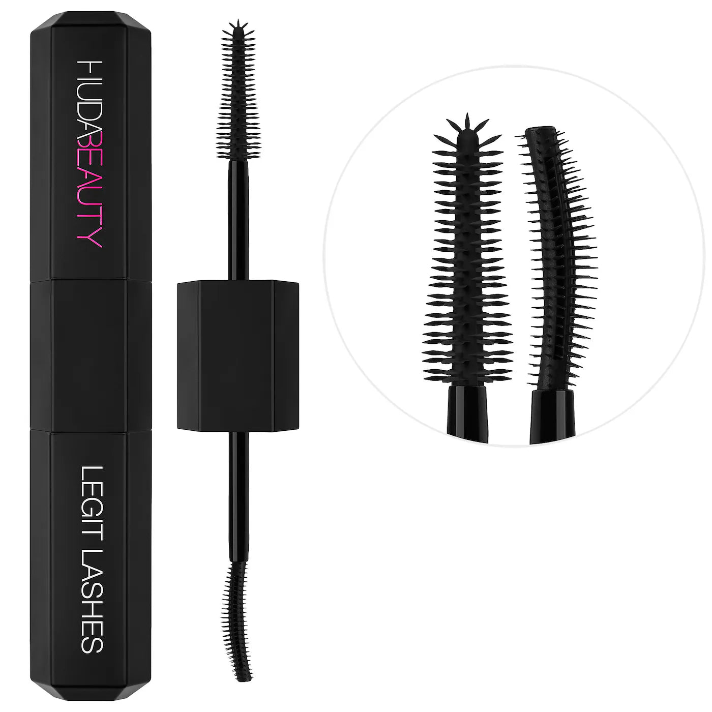 Huda Beauty - Legit Lashes Double-Ended Volumizing and Lengthening Mascara