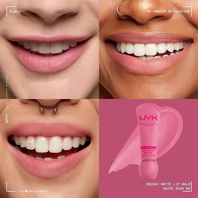 Nyx - Smushy Matte Lip Balm - Beauty Station by Rafia