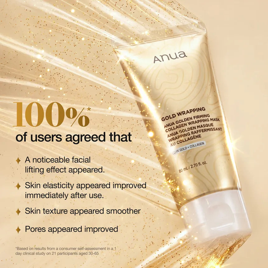 Anua - Golden Firming Collagen Wrapping Mask