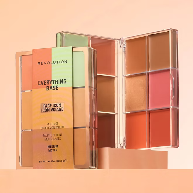 Revolution - Everything Base Face Icon Complexion Palette