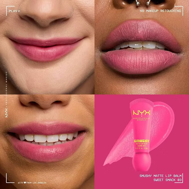 Nyx - Smushy Matte Lip Balm - Beauty Station by Rafia