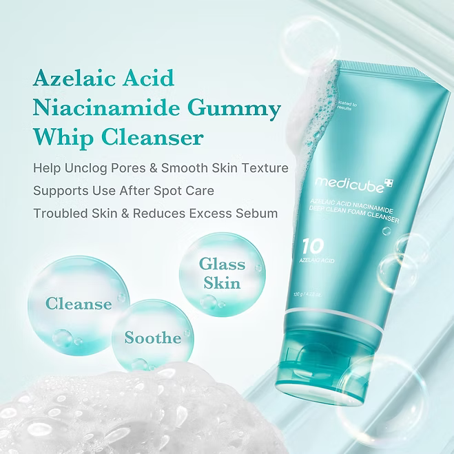 Medicube - Azelaic Acid Foam Cleanser - Beauty Station by Rafia