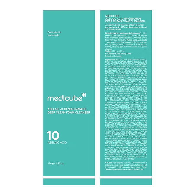 Medicube - Azelaic Acid Foam Cleanser - Beauty Station by Rafia
