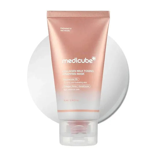 Medicube - Collagen Milk Toning Wrapping Mask - Beauty Station by Rafia