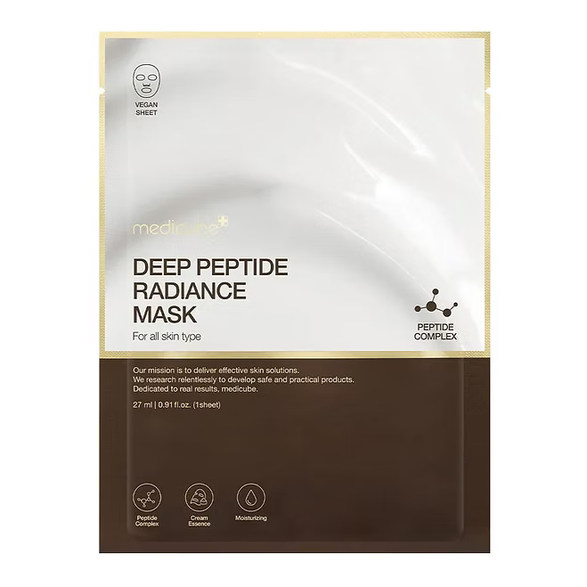 Medicube - Deep Peptide Radiance Mask - Beauty Station by Rafia