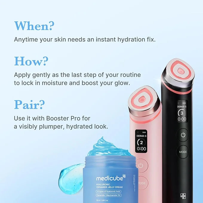 Medicube - Hyaluronic Ceramide Jelly Cream - Beauty Station by Rafia