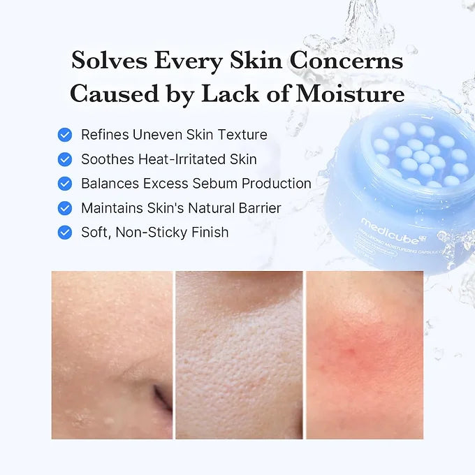 Medicube - Hyaluronic Moisturizing Capsule Cream - Beauty Station by Rafia