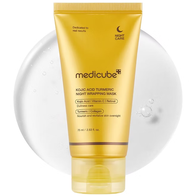 Medicube - Kojic Acid Turmeric Overnight Wrapping Peel Off Mask - Beauty Station by Rafia
