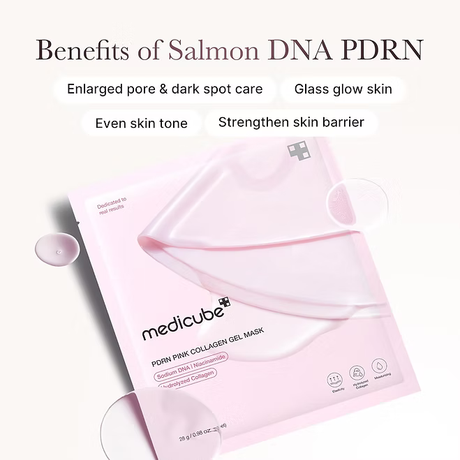 Medicube - PDRN Pink Collagen Gel Mask - Beauty Station by Rafia