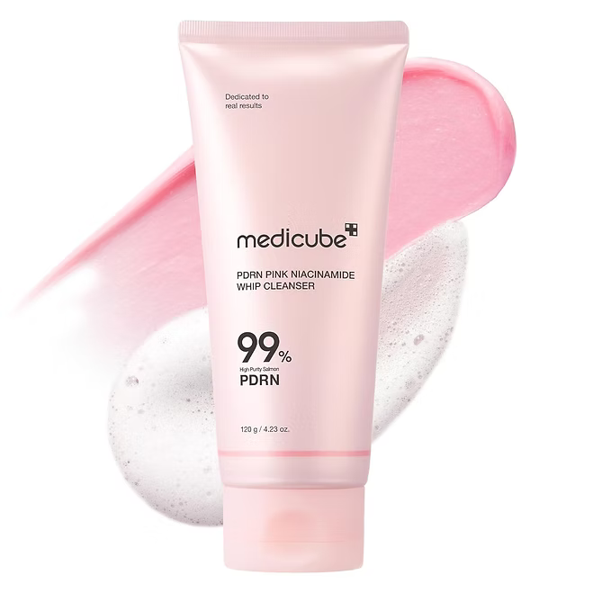 Medicube - PDRN Pink Niacinamide Whip Cleanser - Beauty Station by Rafia