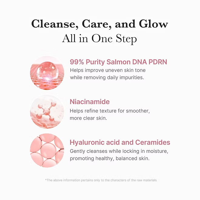 Medicube - PDRN Pink Niacinamide Whip Cleanser - Beauty Station by Rafia