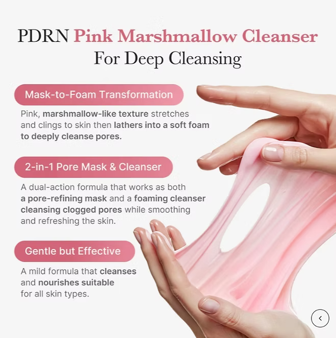 Medicube - PDRN Pink Niacinamide Whip Cleanser - Beauty Station by Rafia