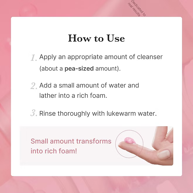 Medicube - PDRN Pink Niacinamide Whip Cleanser - Beauty Station by Rafia