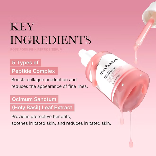 Medicube - PDRN Pink Peptide Serum - Beauty Station by Rafia