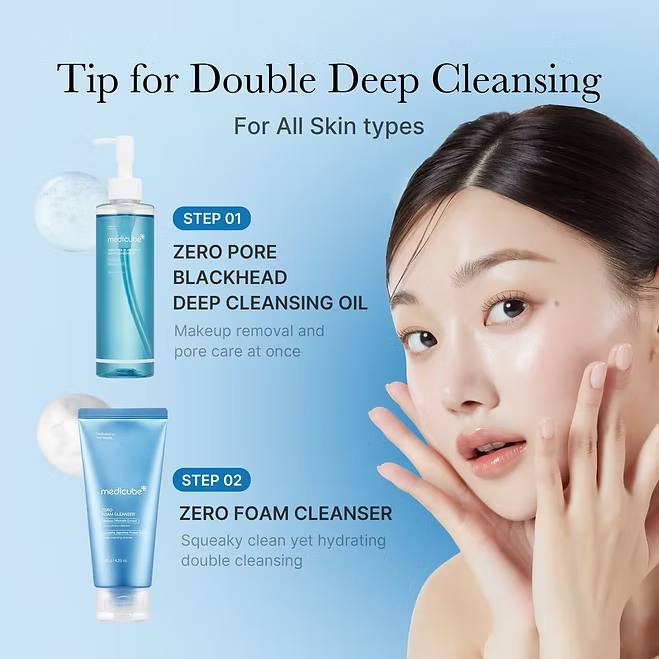 Medicube - Zero Pore Blackhead Deep Cleansing Oil - Beauty Station by Rafia