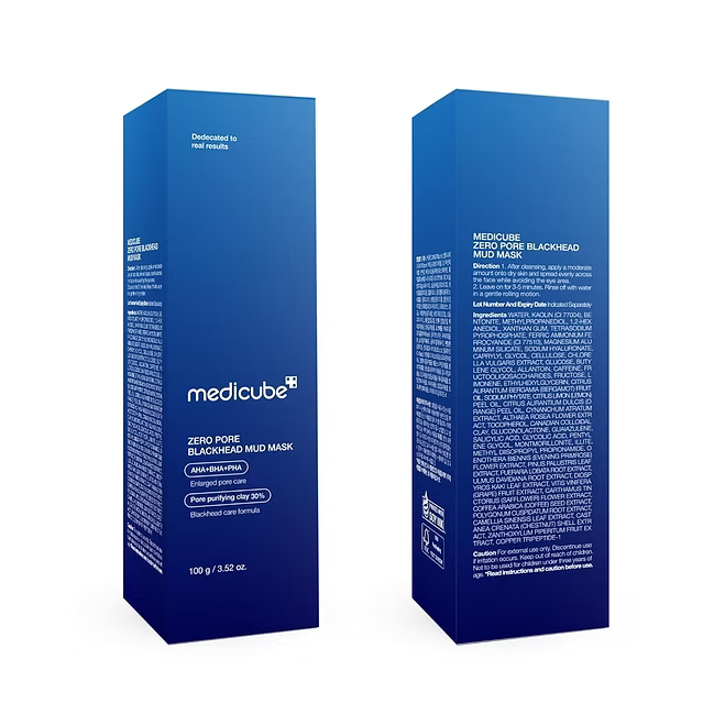 Medicube - Zero Pore Blackhead Mud Mask - Beauty Station by Rafia