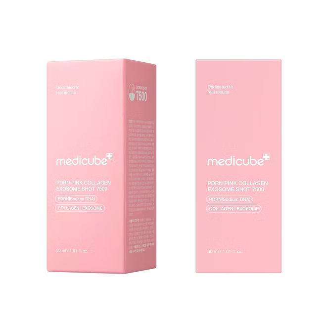 Medicube PDRN Pink Collagen exosome shot ampoule 2000 - Beauty Station by Rafia