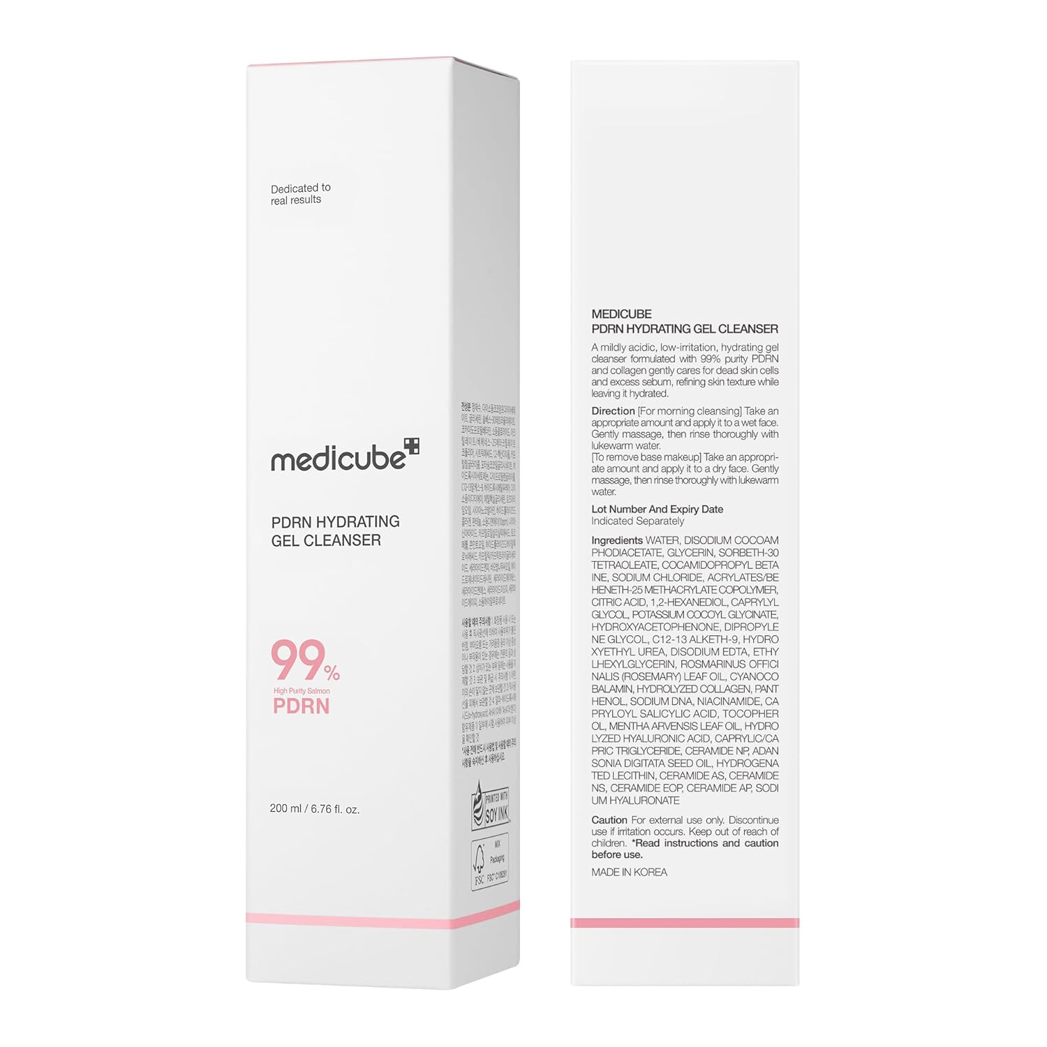 Medicube - PDRN Hydrating Gel Cleanser - Beauty Station by Rafia