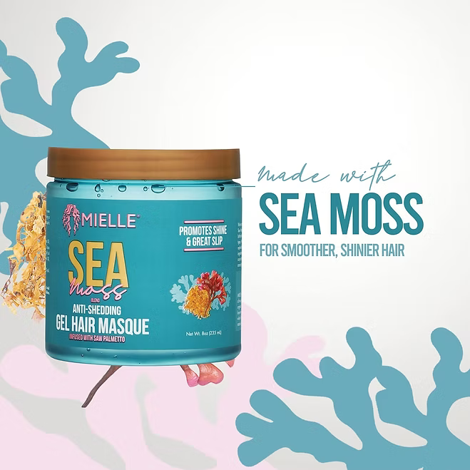 Mielle Organics - Sea Moss Anti-Shedding Gel Hair Masque - Beauty Station by Rafia