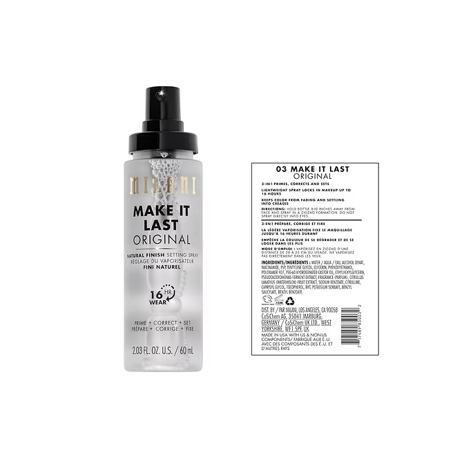Milani - Make It Last Setting Spray - Beauty Station by Rafia