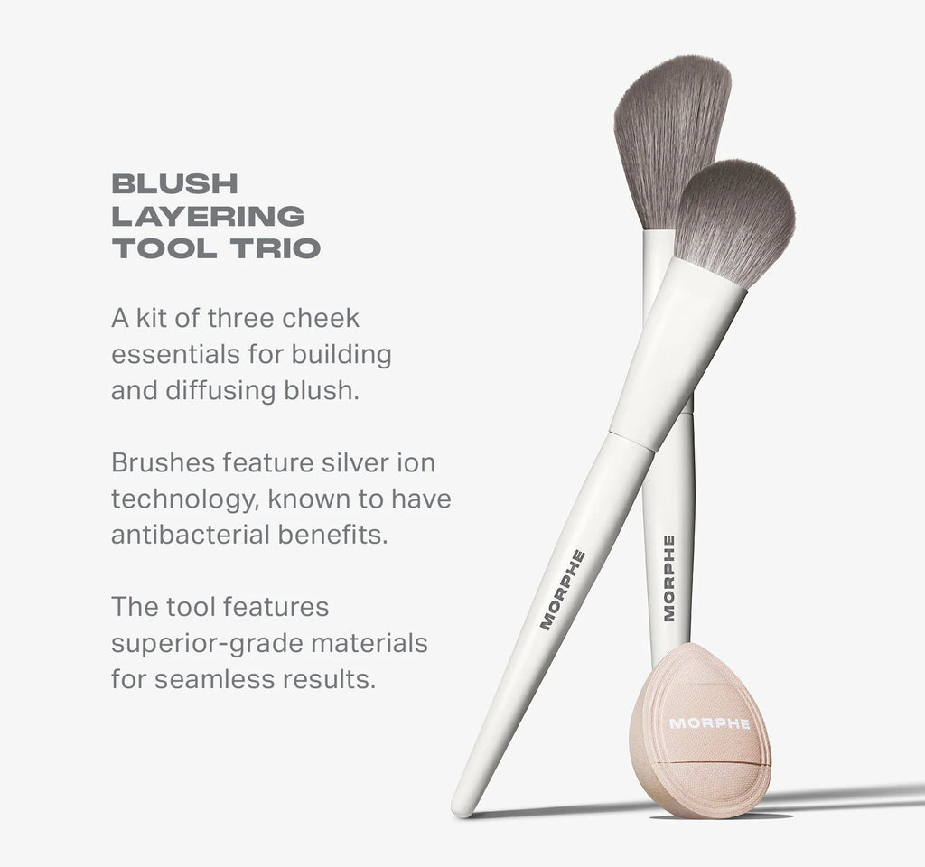 Morphe - Blush Layering Tool trio - Beauty Station by Rafia