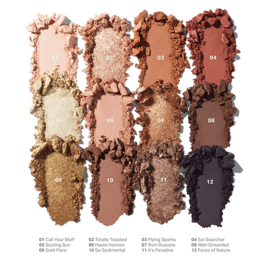 Morphe - ChromaPlus 12-Pan Eyeshadow Palette - Beauty Station by Rafia