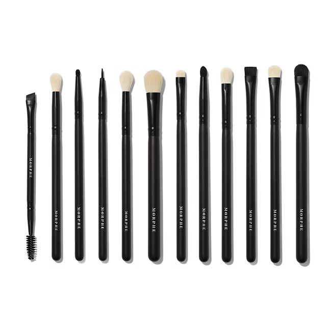 Morphe - Eye Obsessed 12-Piece Eye Brush Set - Beauty Station by Rafia