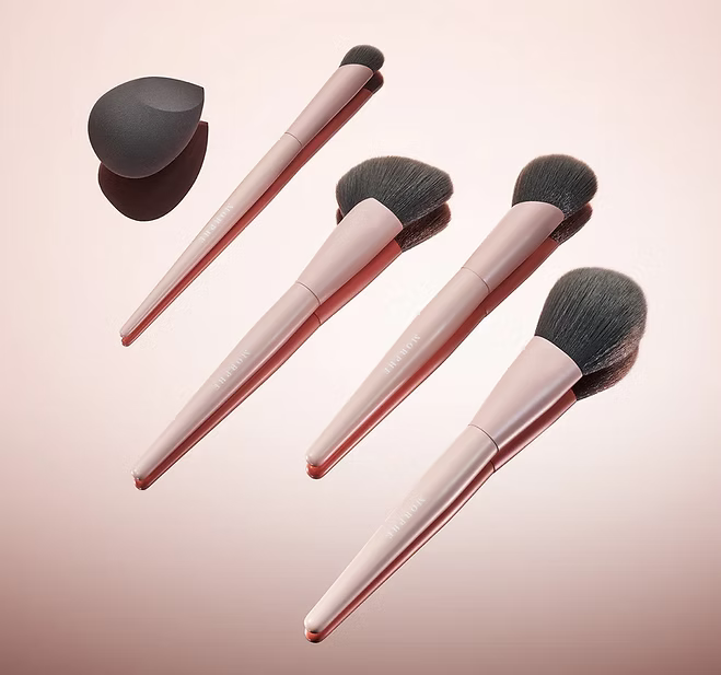 Morphe - Face Shaping Essentials Bamboo & Charcoal Infused Face Brush Set - Beauty Station by Rafia