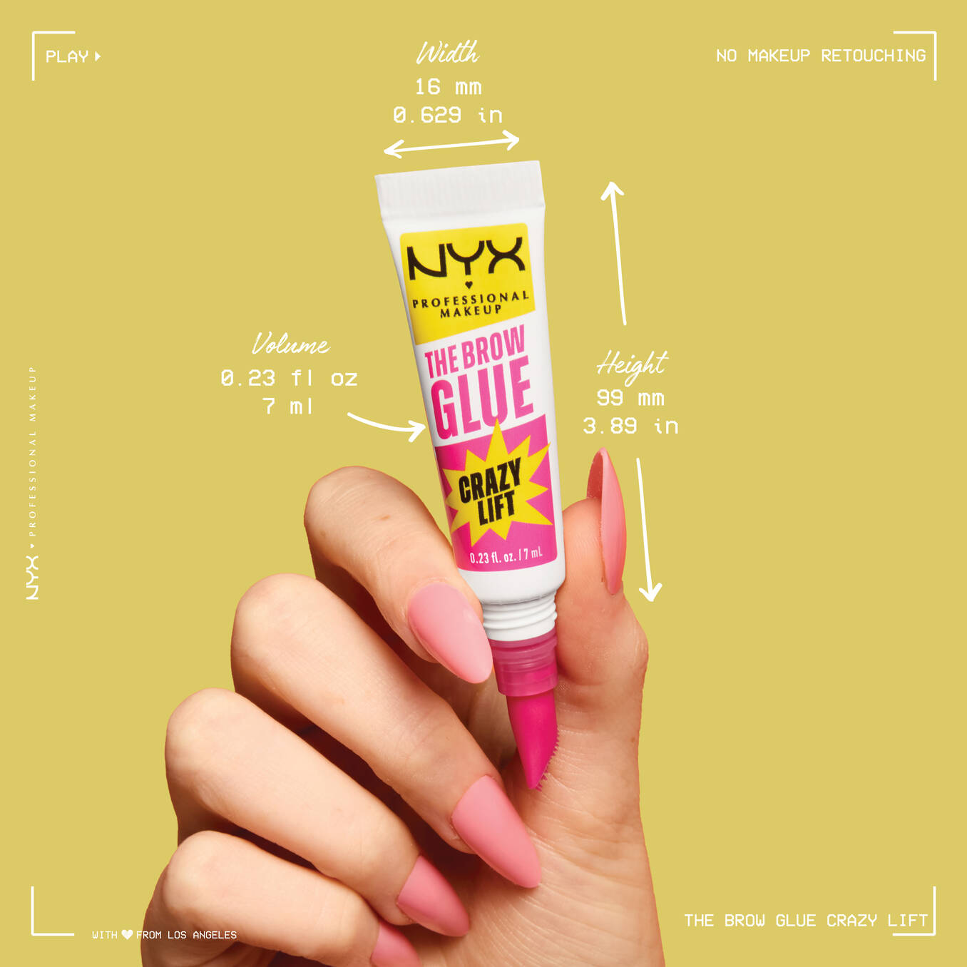 NYX Cosmetics - The Brow Glue Crazy Lift Brow Lamination Gel