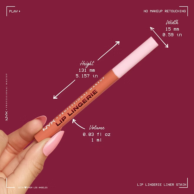 NYX - Lip Lingerie Lip Liner Stain - Beauty Station by Rafia