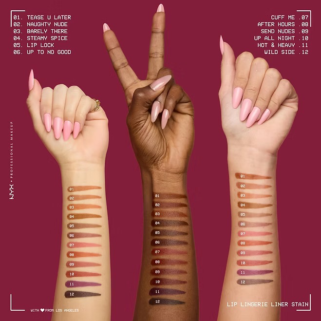 NYX - Lip Lingerie Lip Liner Stain - Beauty Station by Rafia