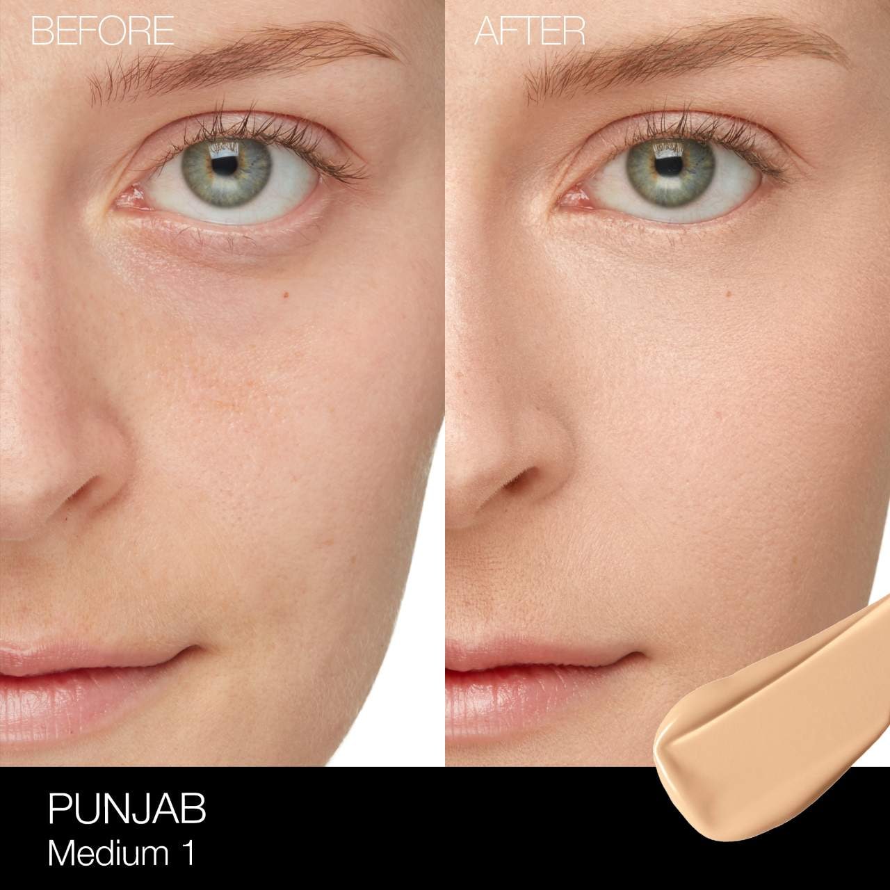 Nars Natural Radiant Longwear Foundation Punjab shade