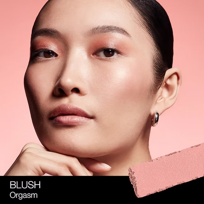 Nars blush  Orgasm - Peachy pink with shimmer