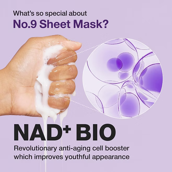 Numbuzin - No.9 NAD Bio Lifting-sil Full Face Mask - Beauty Station by Rafia
