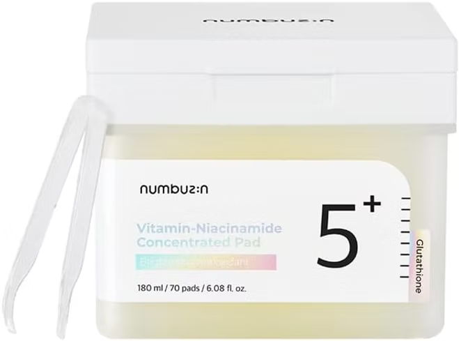 Numbuzin - No.5 Vitamin-Niacinamide Concentrated Pad - Beauty Station by Rafia